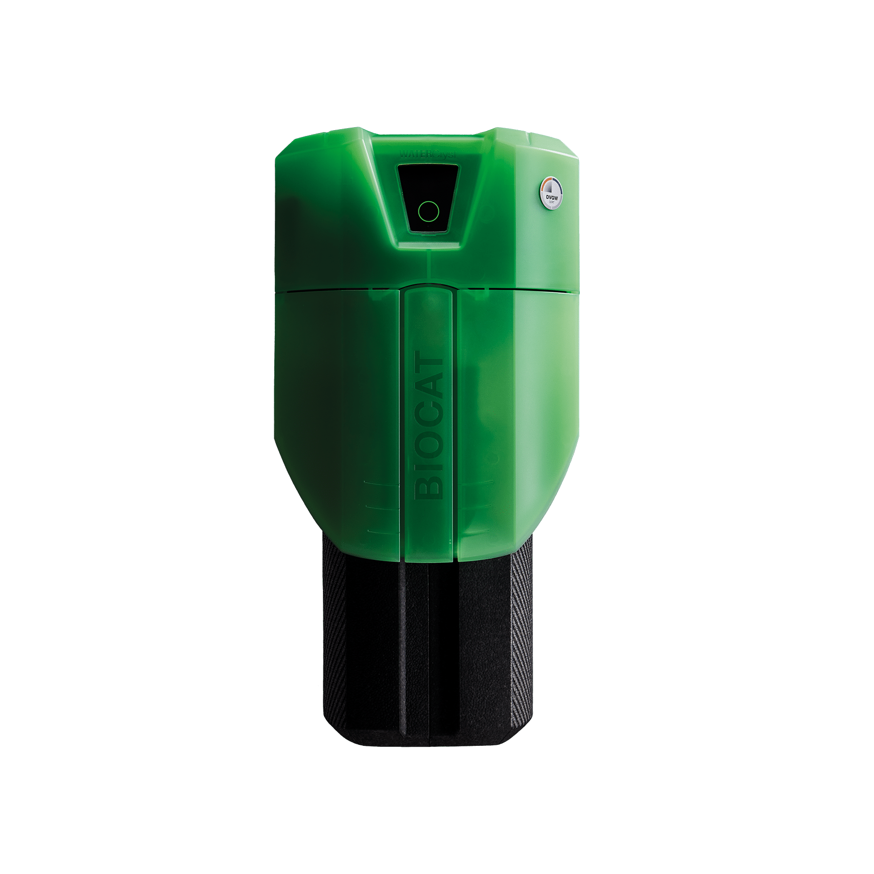 Grünes Gerät Biocat, Wasserfilter sichtbar
